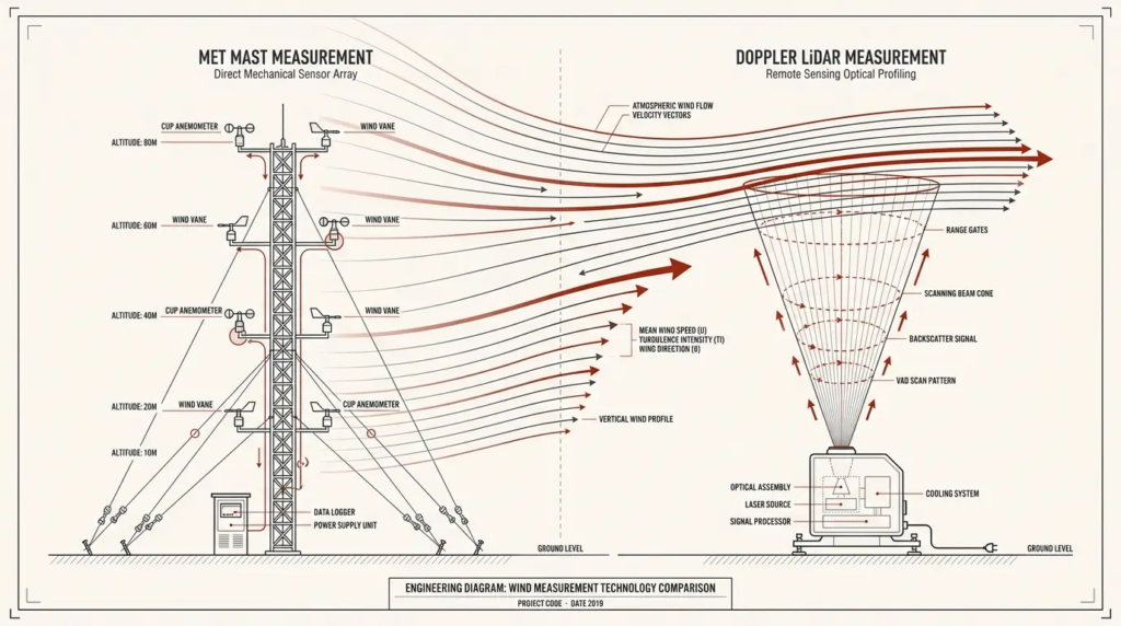 LiDAR or a Met Mast